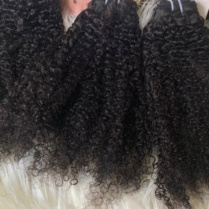 Burmese Kinky Curly(4B) 3 Bundle Deal - BrisRawHairCo
