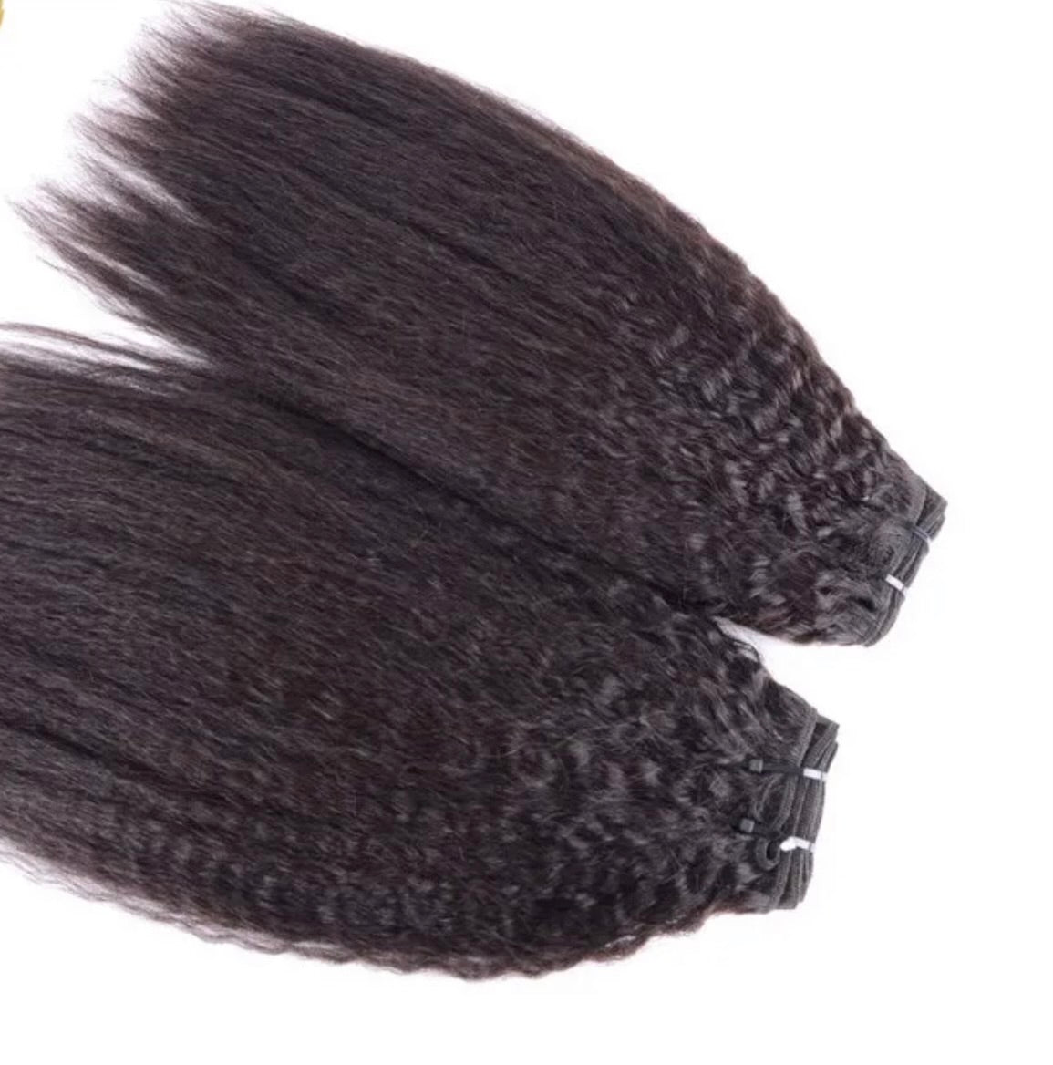 Burmese Kinky Straight 3 Bundle Deal - BrisRawHairCo