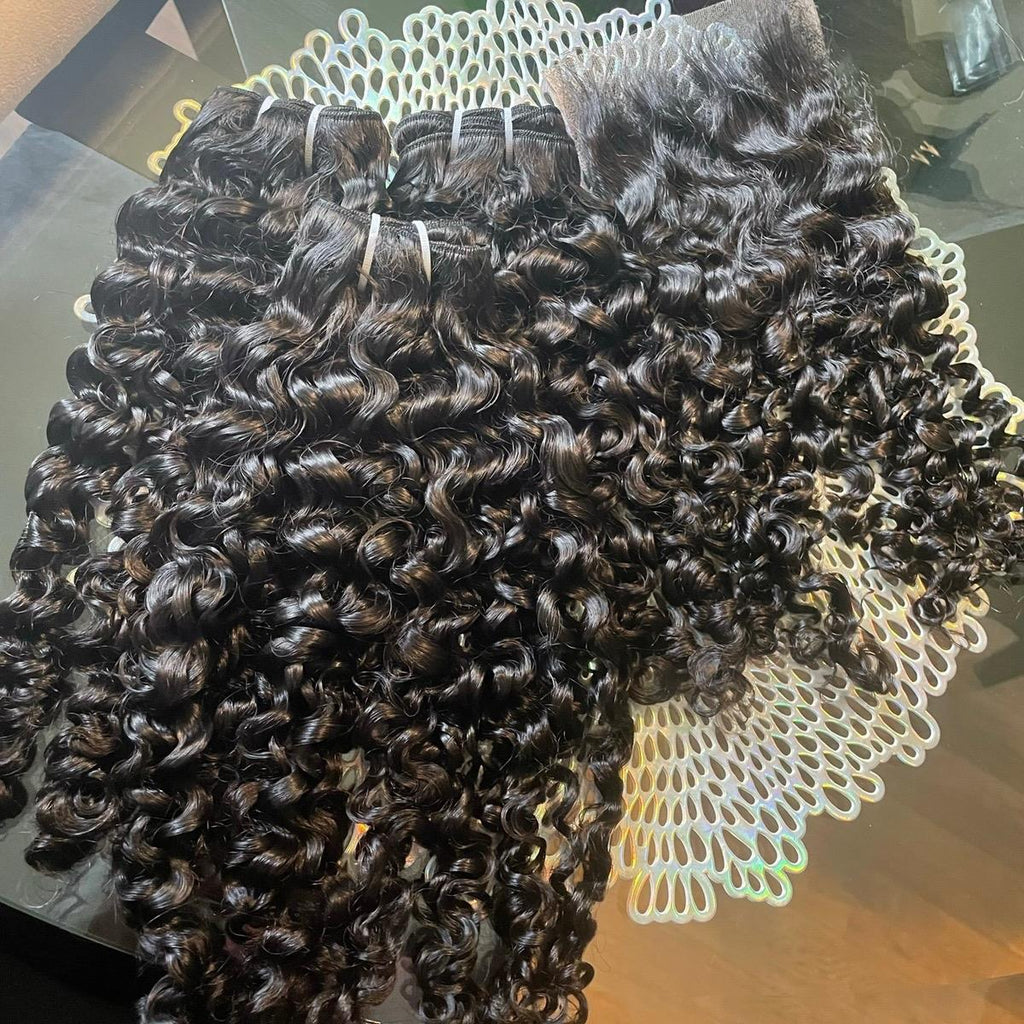 Burmese Loose Curly 3 Bundle Deals - BrisRawHairCo