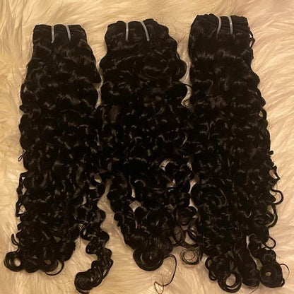 Burmese Loose Curly 3 Bundle Deals - BrisRawHairCo