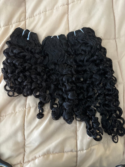 Burmese Loose Curly 3 Bundle Deals - BrisRawHairCo