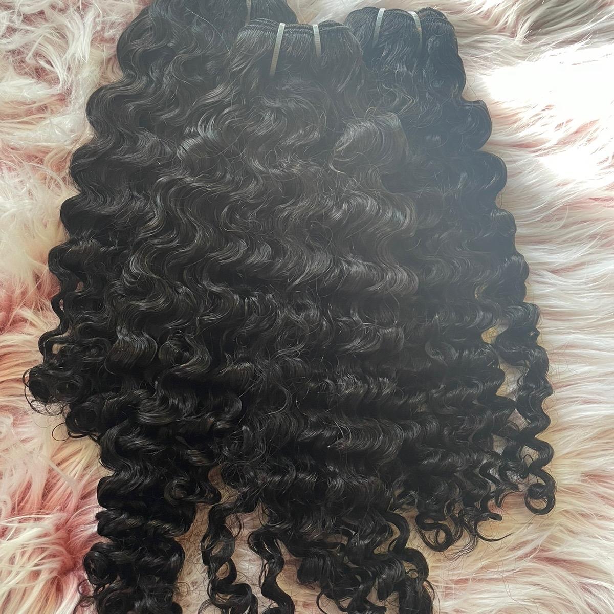 Burmese Malaysian Curly 3 Bundle Deals - BrisRawHairCo