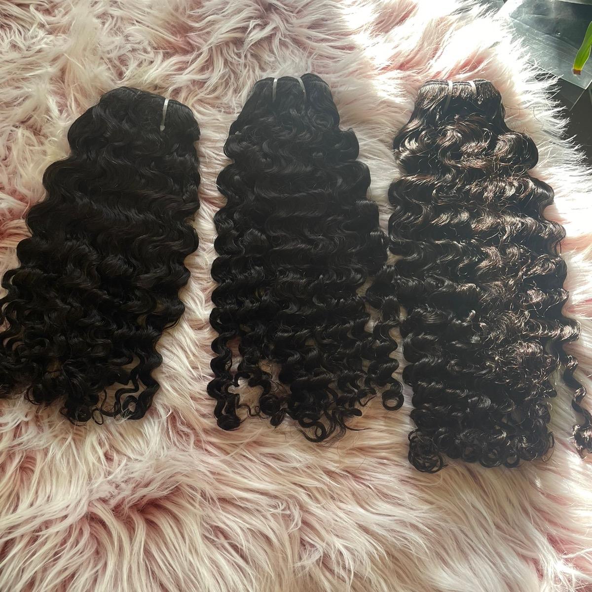 Burmese Malaysian Curly 3 Bundle Deals - BrisRawHairCo