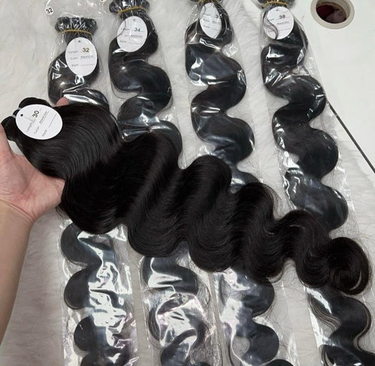 Burmese Raw Bundles All Textures 32 - 40” - BrisRawHairCo
