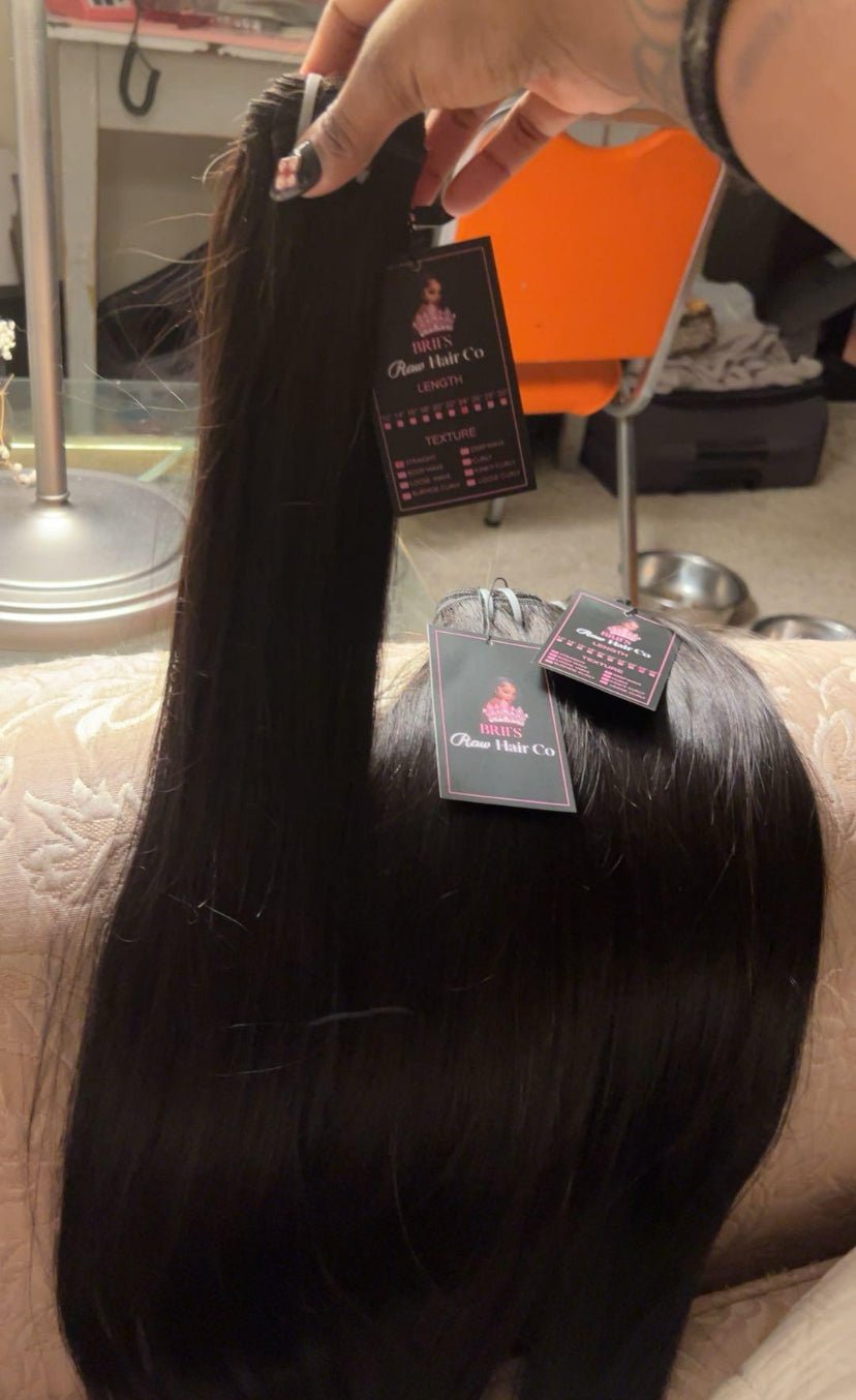 Burmese Silky Straight 3 Bundle Deal - BrisRawHairCo