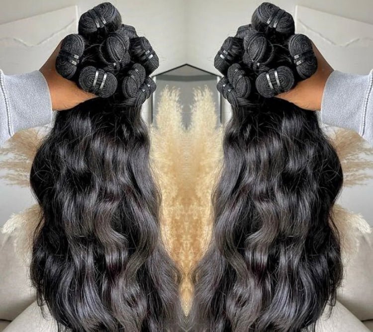 Burmese Slight Wavy 3 Bundle Deal - BrisRawHairCo