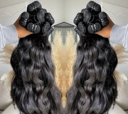 Burmese Slight Wavy 3 Bundle Deal - BrisRawHairCo