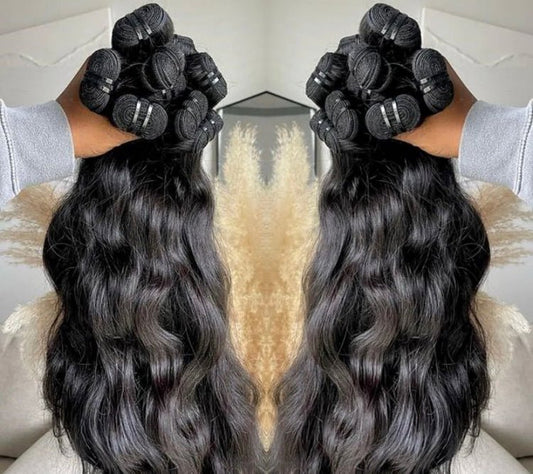 Burmese Slight Wavy 3 Bundle Deal - BrisRawHairCo