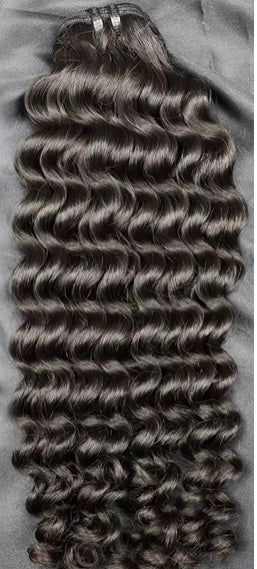 Raw Cambodian Loose Curly  3 Bundle Deal