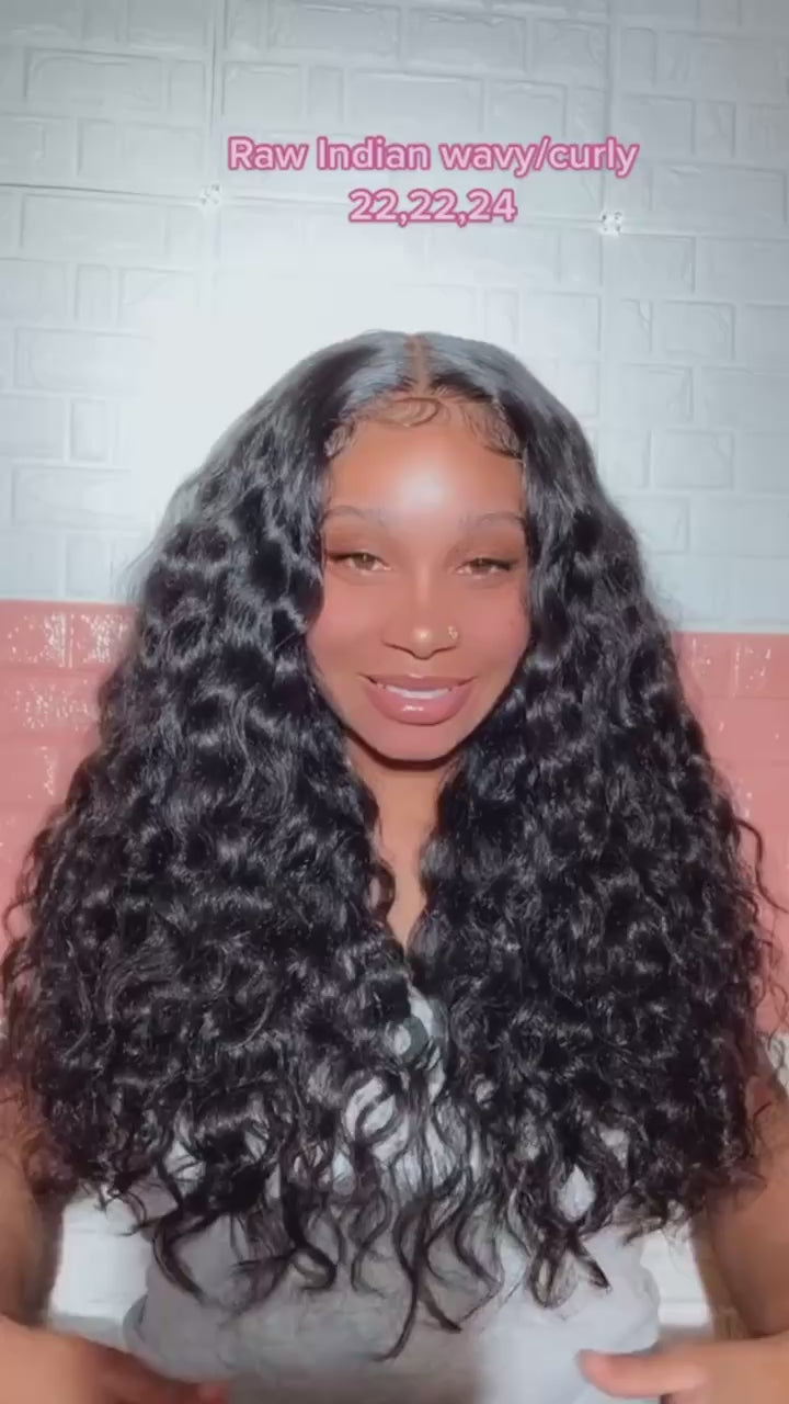 Raw Cambodian Indian Curly 3 Bundle Deal