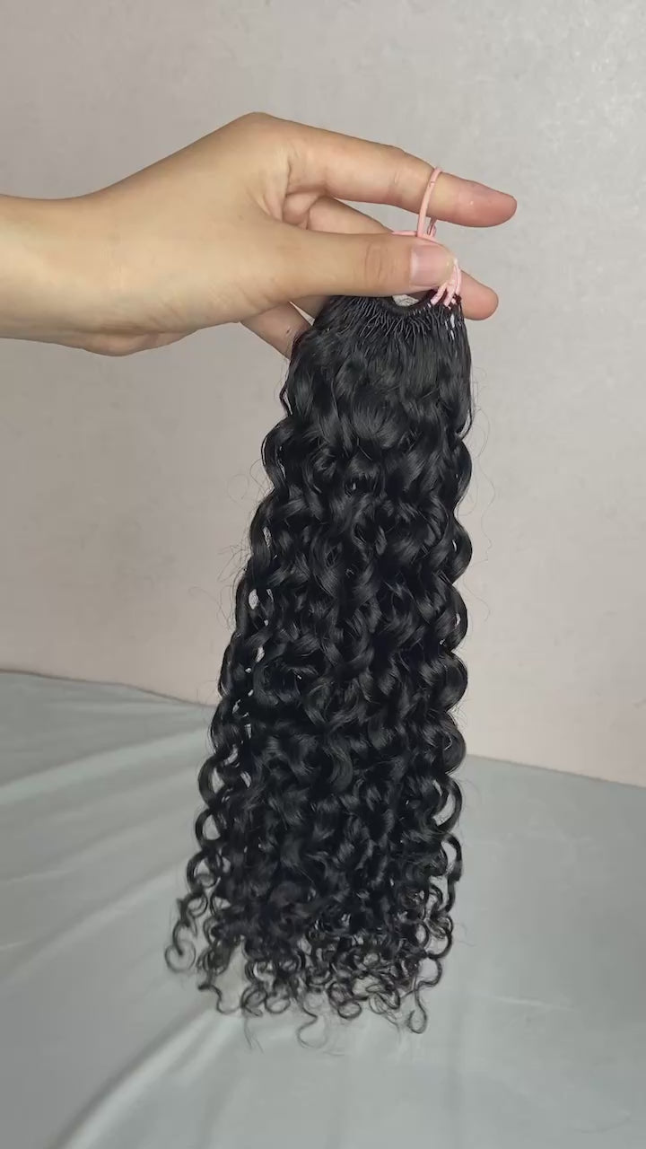 BrisRawHairCo’s Feather Crochet Hair