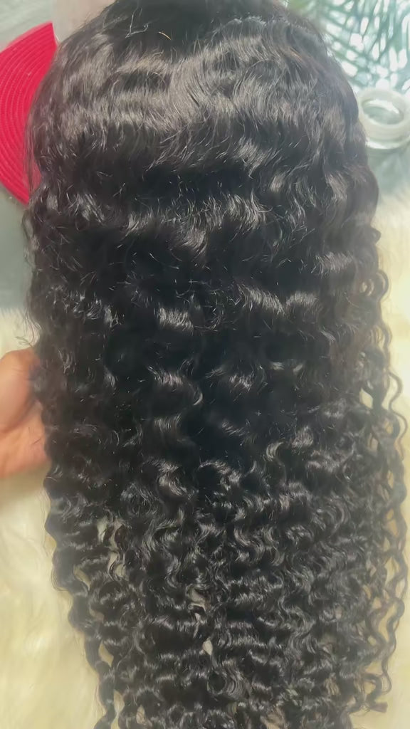 BrisRawHairCo Raw Burmese Loose Curly Wig 5x5 or 13x4