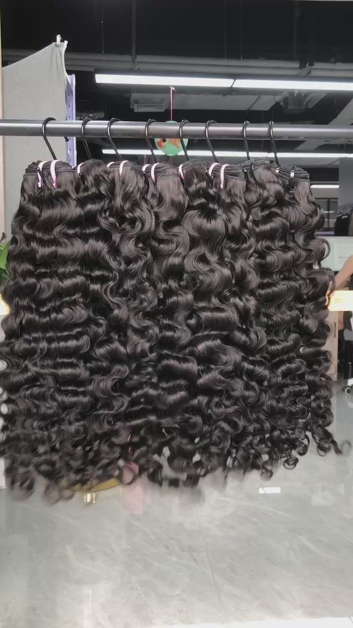 Raw Cambodian Indian Curly 3 Bundle Deal