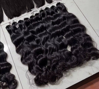 Raw Cambodian Wavy 3 Bundle Deal - BrisRawHairCo