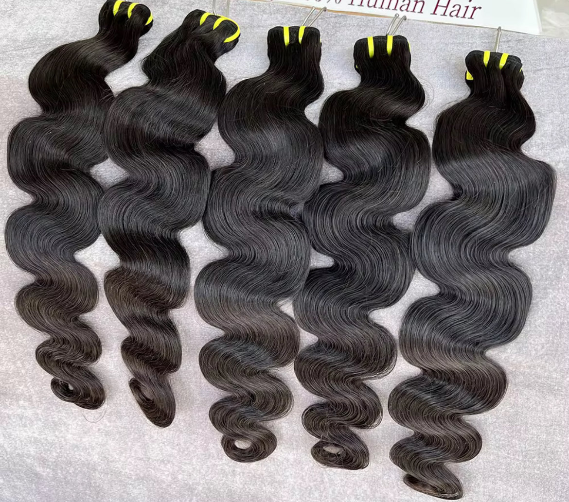 Raw Indian Body Wave 3 Bundle Deal - BrisRawHairCo