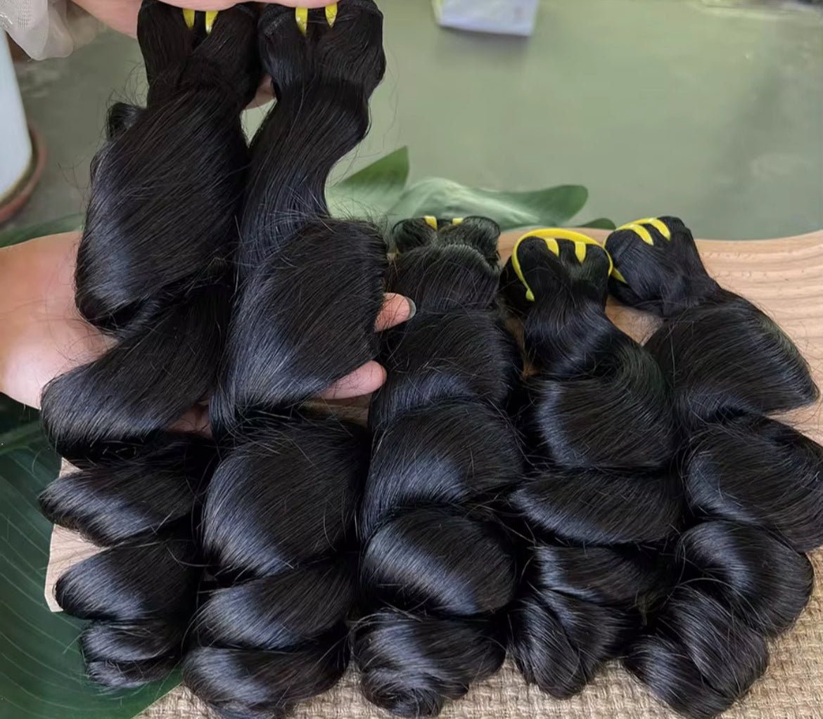 Raw Indian Loose Wave Single Bundles - BrisRawHairCo