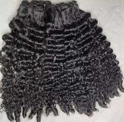 Raw Indian Vietnamese Curly 3 Bundle Deal - BrisRawHairCo