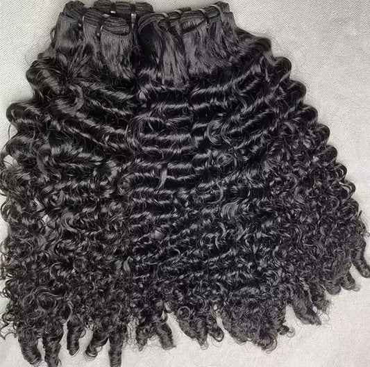 Raw Indian Vietnamese Curly 3 Bundle Deal - BrisRawHairCo