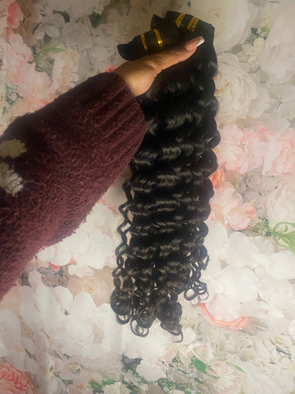 Vietnamese Loose Curly Seamless Clip Ins - BrisRawHairCo